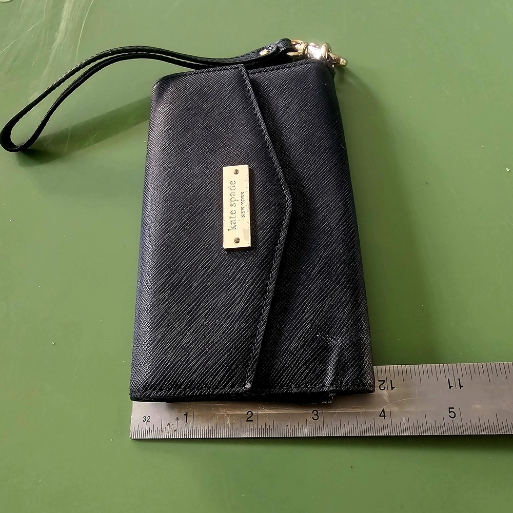 Kate Spade Black Wristlet Wallet - Picture 8 of 9